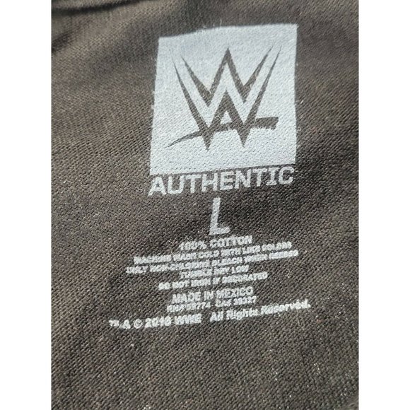 Authentic WWE Roman Reigns From Ashes to Empire T-Shirt Sz L Black/Red/Gray NWOT - Picture 5 of 8